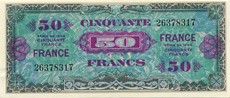 50 francs 1944